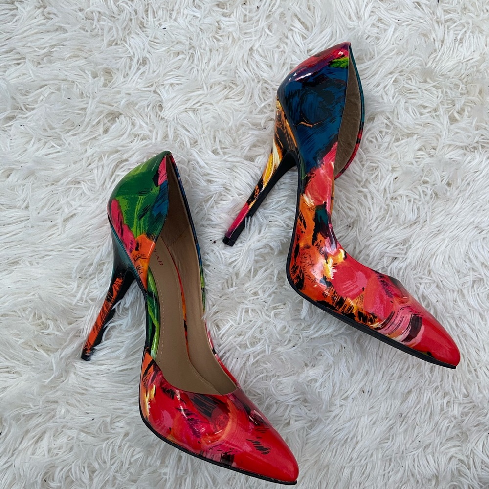Never worn JustFab stilettos size 8.5
